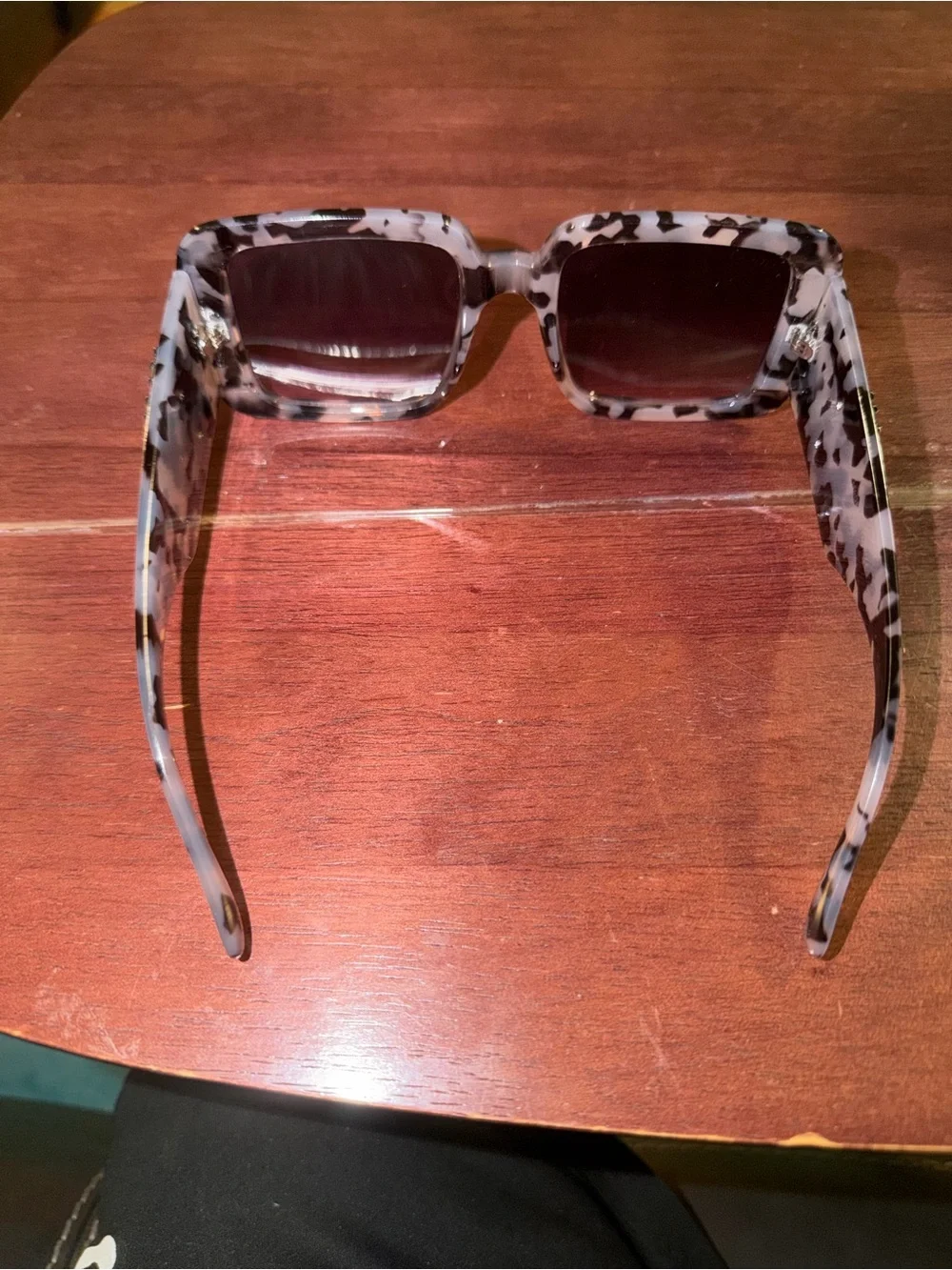 Gucci Women’s Square and Tortoiseshell Sunglasses - White/Black